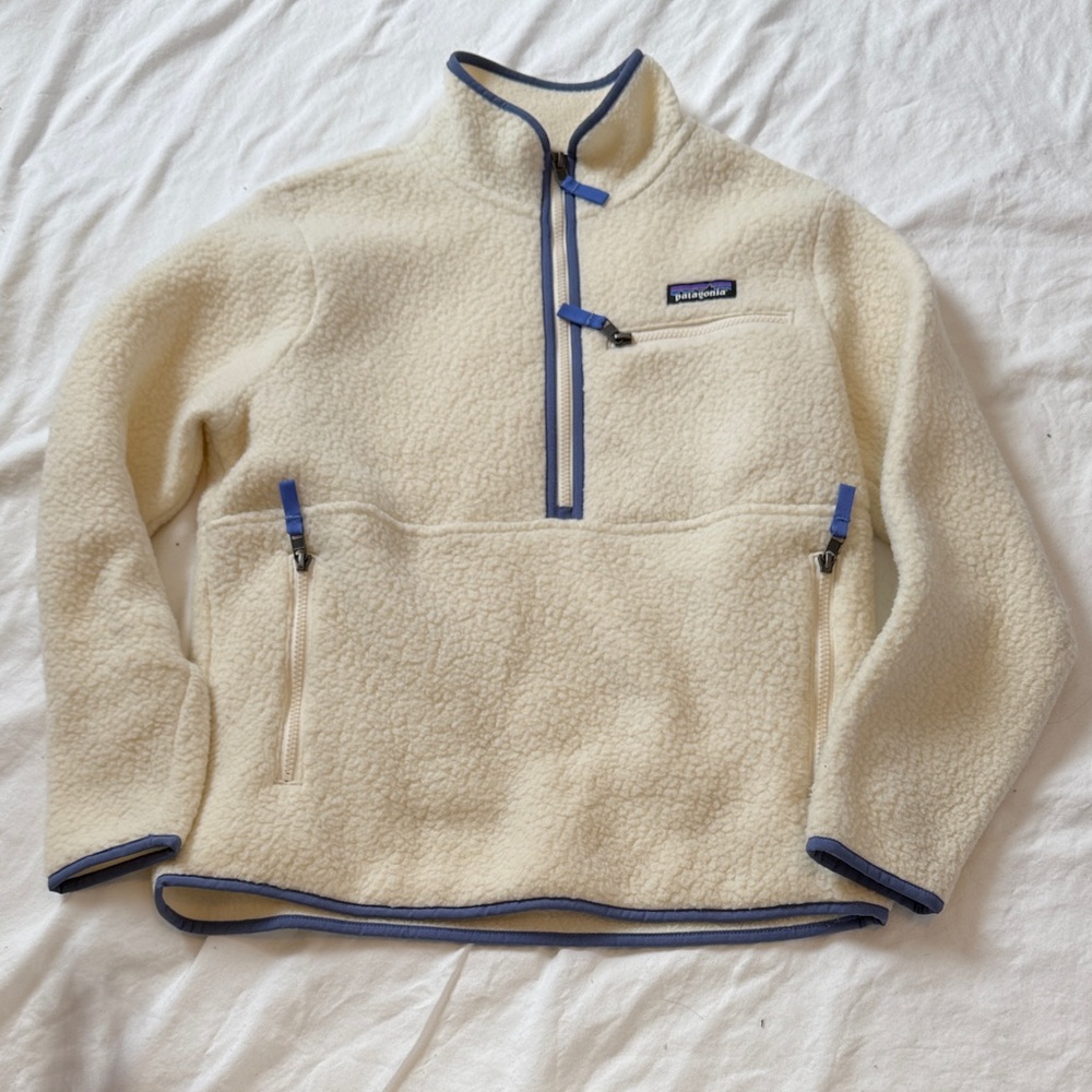 Patagonia Retro Pile Fleece Half Zip Pullover - Picture 2 of 7